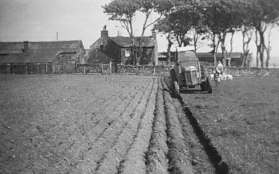 Tractor at Mossyard Farm