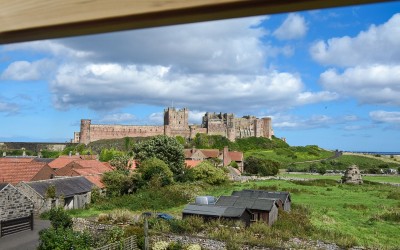 View of castle from Dunford Cottage