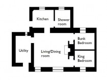 Threaby Cottage floor plan