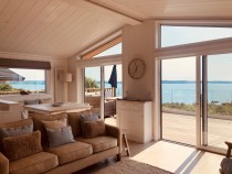 The Moorings living room view